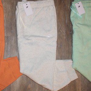 NWT‎ NIKE PLUS SPORTSWEAR FLEECE JOGGER SWEATPANTS HEATHER GRAY 3X